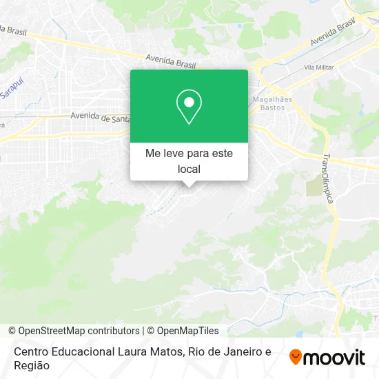 Centro Educacional Laura Matos mapa