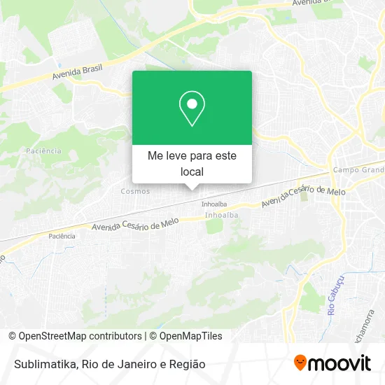 Sublimatika mapa