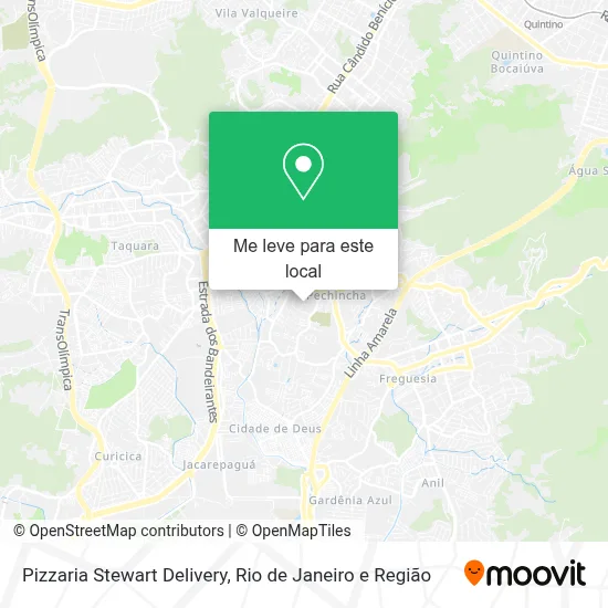 Pizzaria Stewart Delivery mapa