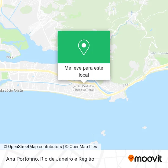 Ana Portofino mapa
