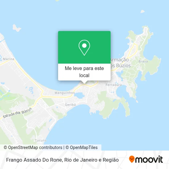 Frango Assado Do Rone mapa