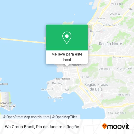 Wa Group Brasil mapa