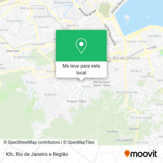 Kfc mapa