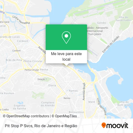 Pit Stop P Svcs mapa