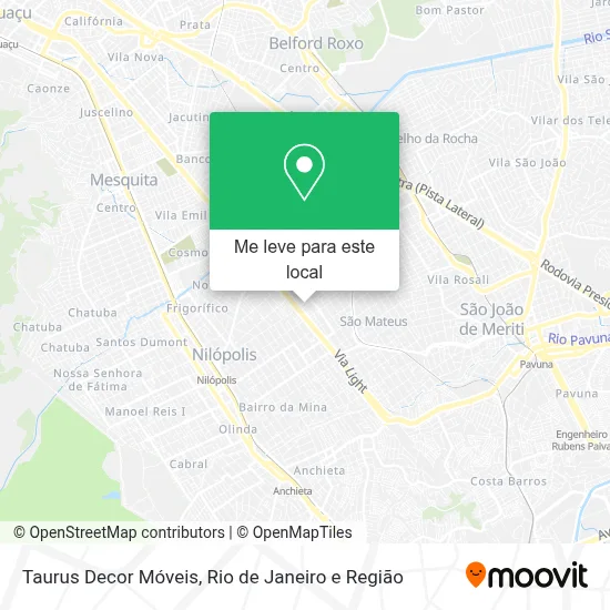 Taurus Decor Móveis mapa