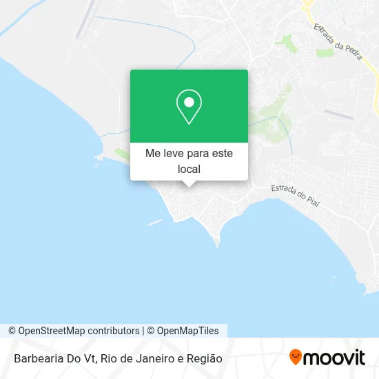 Barbearia Do Vt mapa