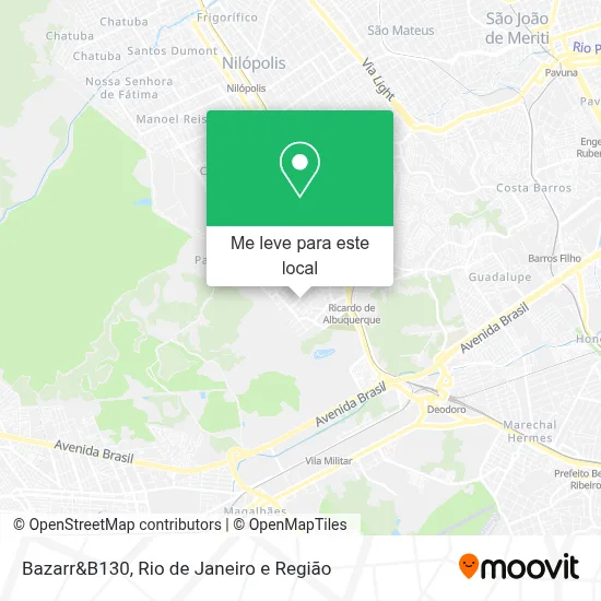 Bazarr&B130 mapa