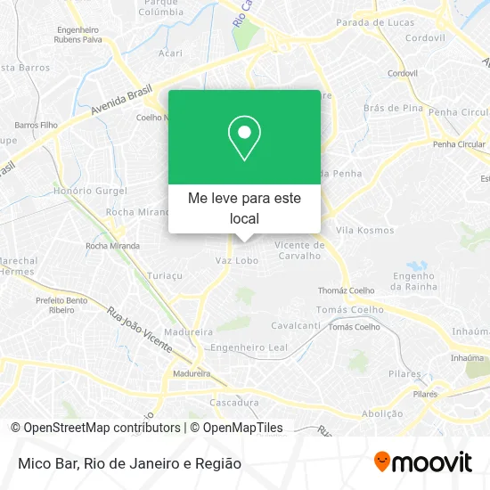 Mico Bar mapa