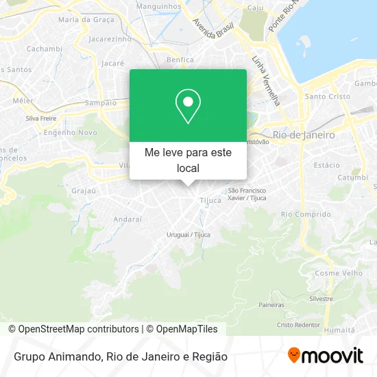 Grupo Animando mapa
