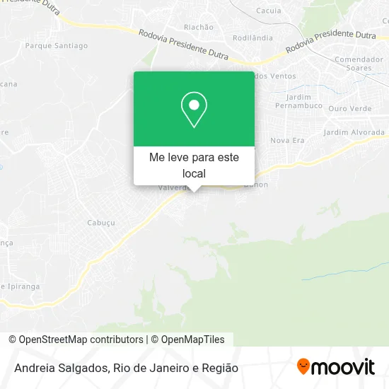 Andreia Salgados mapa