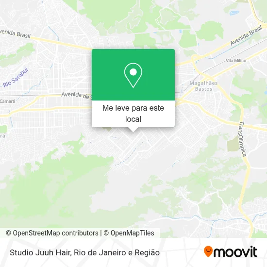 Studio Juuh Hair mapa