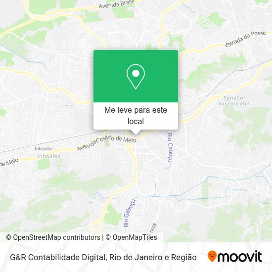G&R Contabilidade Digital mapa