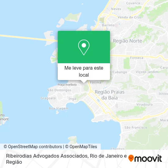 Ribeirodias Advogados Associados mapa