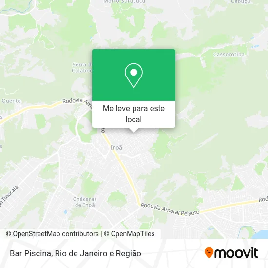 Bar Piscina mapa
