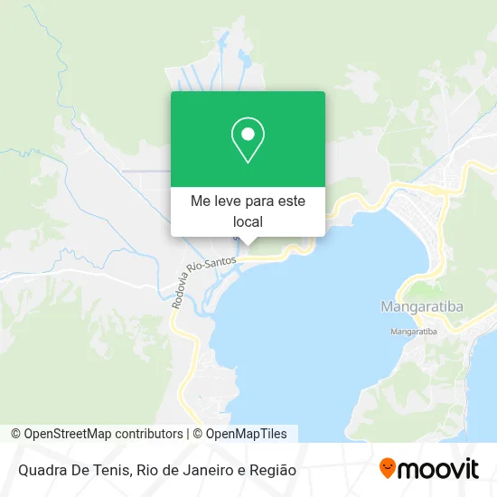 Quadra De Tenis mapa