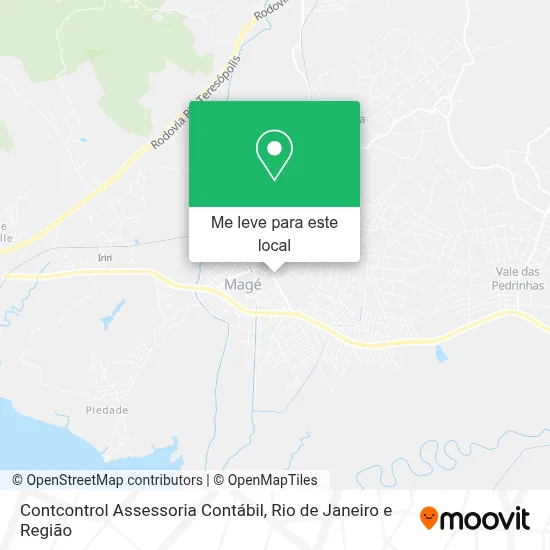 Contcontrol Assessoria Contábil mapa