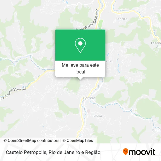Castelo Petropolis mapa
