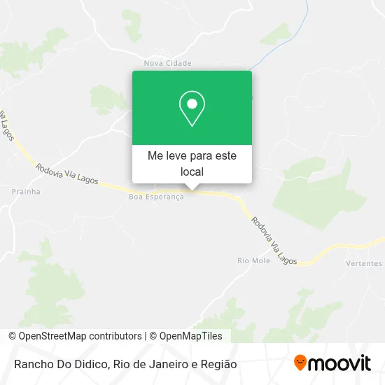 Rancho Do Didico mapa