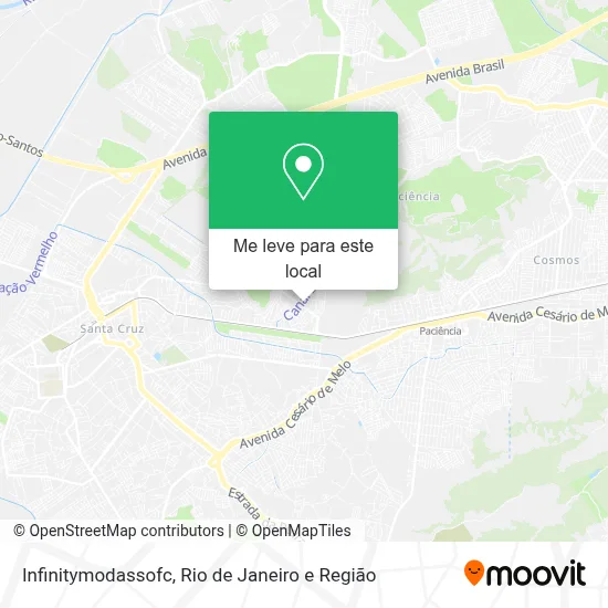 Infinitymodassofc mapa