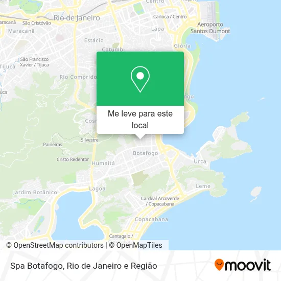 Spa Botafogo mapa