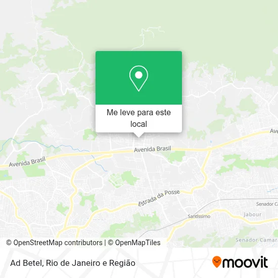 Ad Betel mapa
