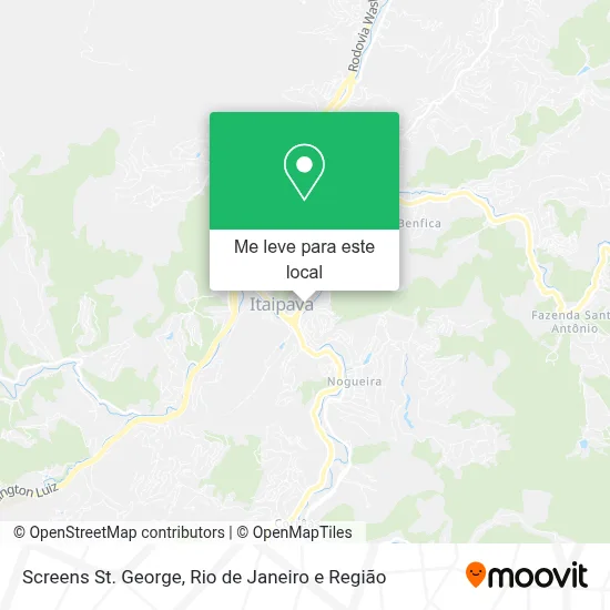 Screens St. George mapa