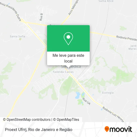 Proext Ufrrj mapa
