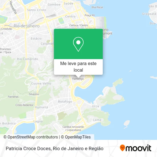 Patricia Croce Doces mapa