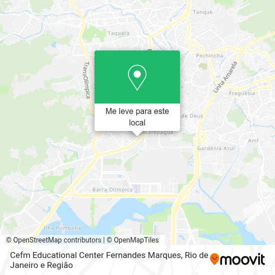 Cefm Educational Center Fernandes Marques mapa