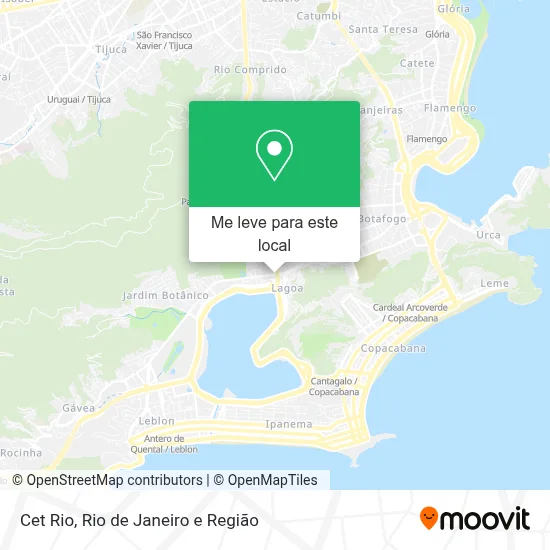 Cet Rio mapa