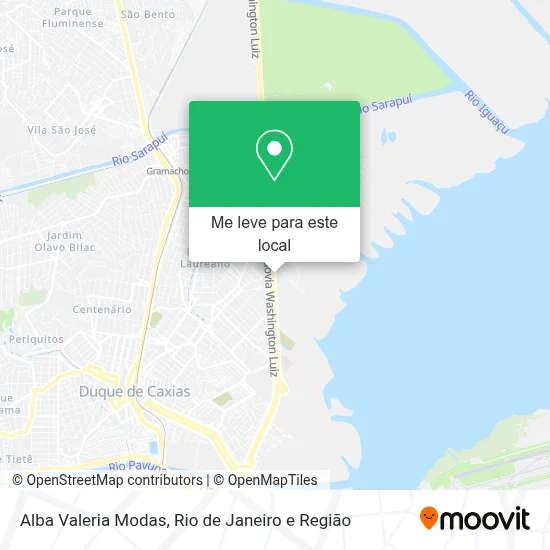 Alba Valeria Modas mapa
