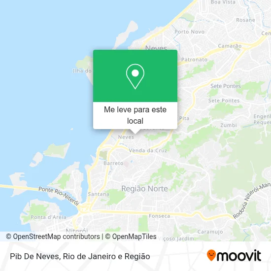 Pib De Neves mapa