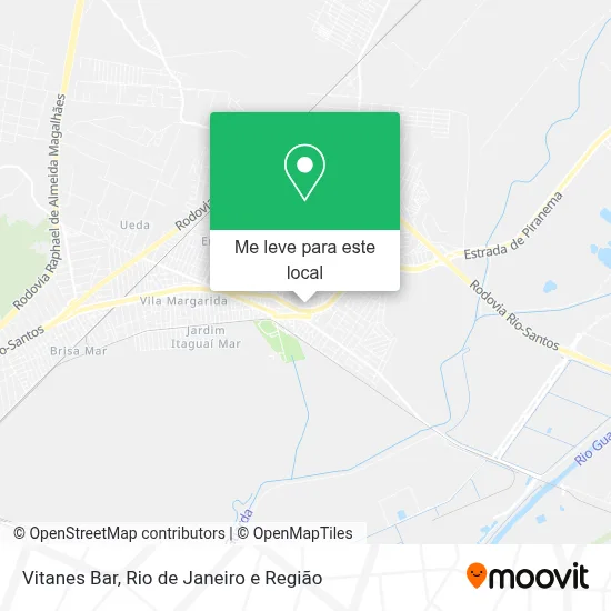 Vitanes Bar mapa