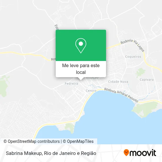 Sabrina Makeup mapa