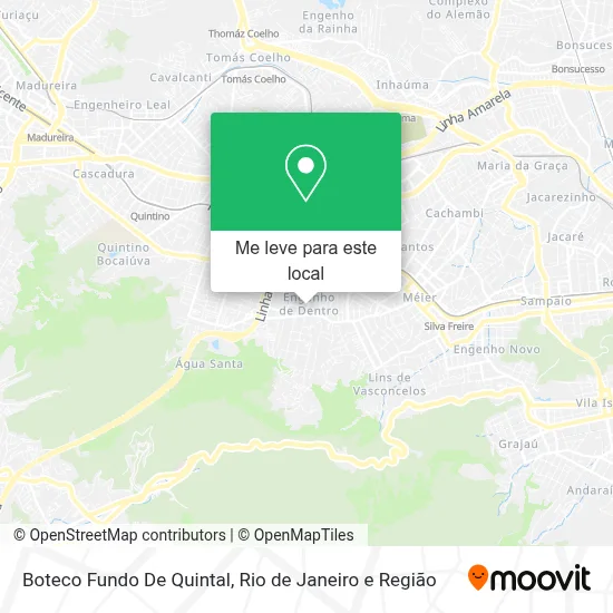 Boteco Fundo De Quintal mapa