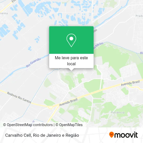 Carvalho Cell mapa