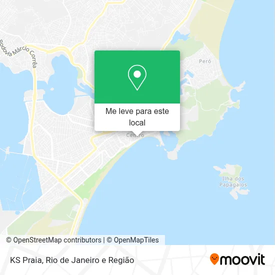 KS Praia mapa