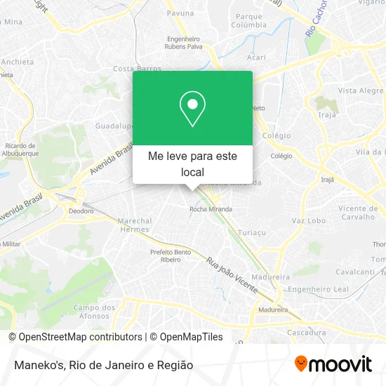 Maneko's mapa