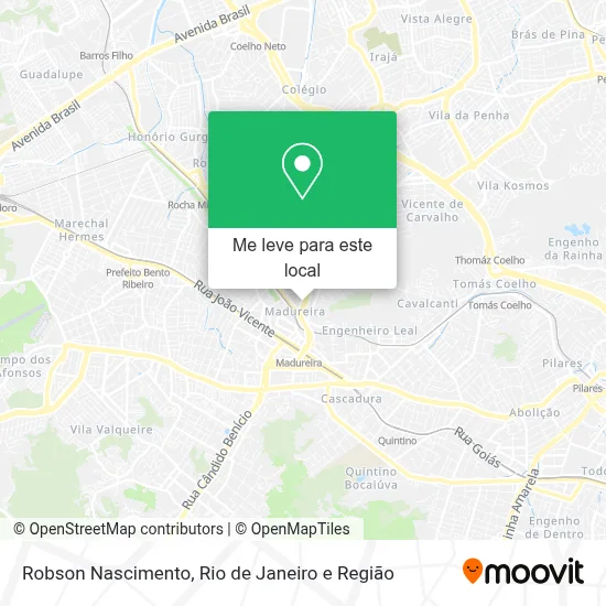 Robson Nascimento mapa