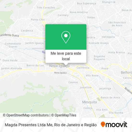 Magda Presentes Ltda Me mapa