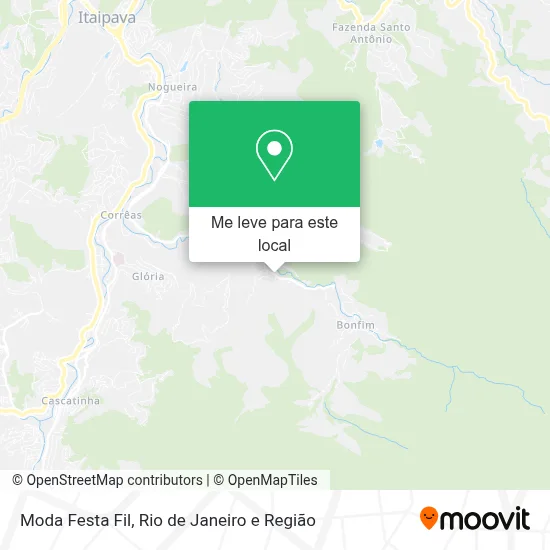 Moda Festa Fil mapa