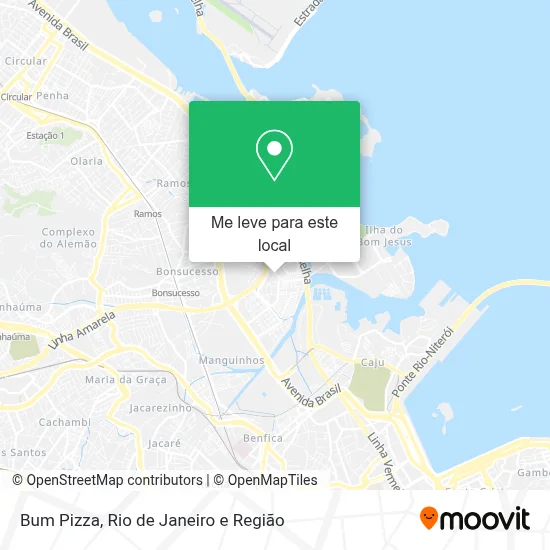 Bum Pizza mapa