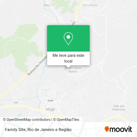 Family Site mapa