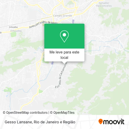 Gesso Lansane mapa