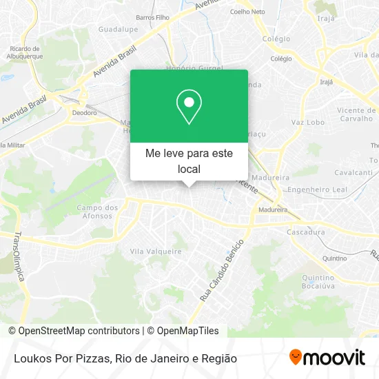 Loukos Por Pizzas mapa