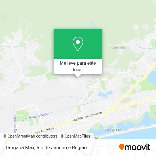 Drogaria Max mapa