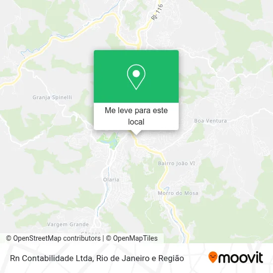 Rn Contabilidade Ltda mapa