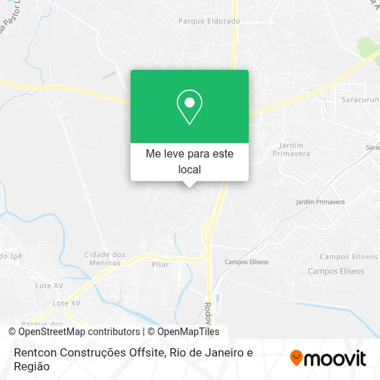 Rentcon Construções Offsite mapa