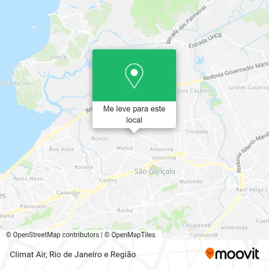 Climat Air mapa