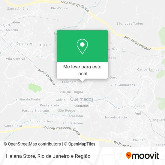 Helena Store mapa